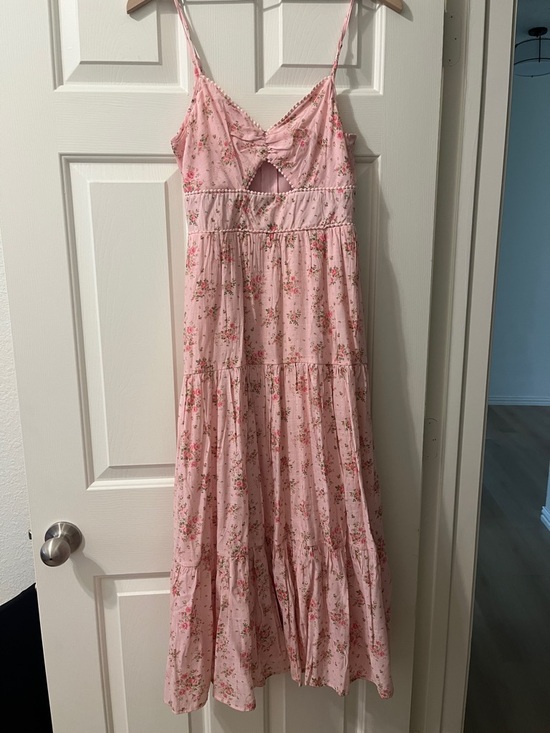 Trixxi Dresses & Skirts - Pink Floral Maxi Sundress